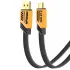 Дата кабель Amaya M33 USB to MicroUSB 2.4A (1.2m) – Yellow. Фото 1 з 2