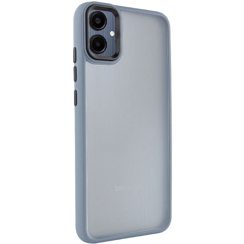 Чохол TPU+PC Lyon Frosted на Samsung Galaxy A07 – Блакитний / Sky Blue. Фото 1 з 6