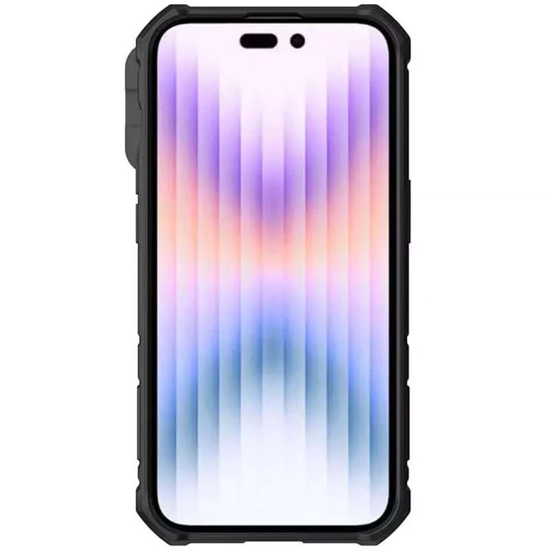 TPU+PC чохол Nillkin CamShield Armor Pro (шторка для камери) на Apple iPhone 14 Pro Max (6.7") – Синій. Фото 4 з 5