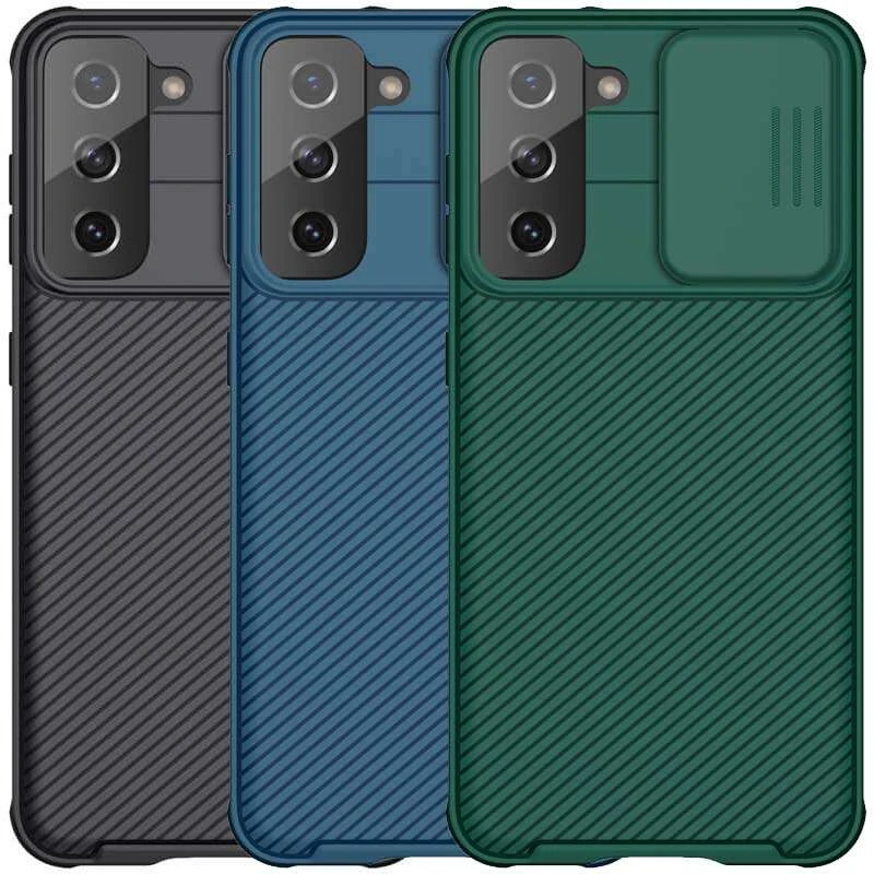 

Карбована накладка Nillkin зі шторкою для камери на Samsung Galaxy S21