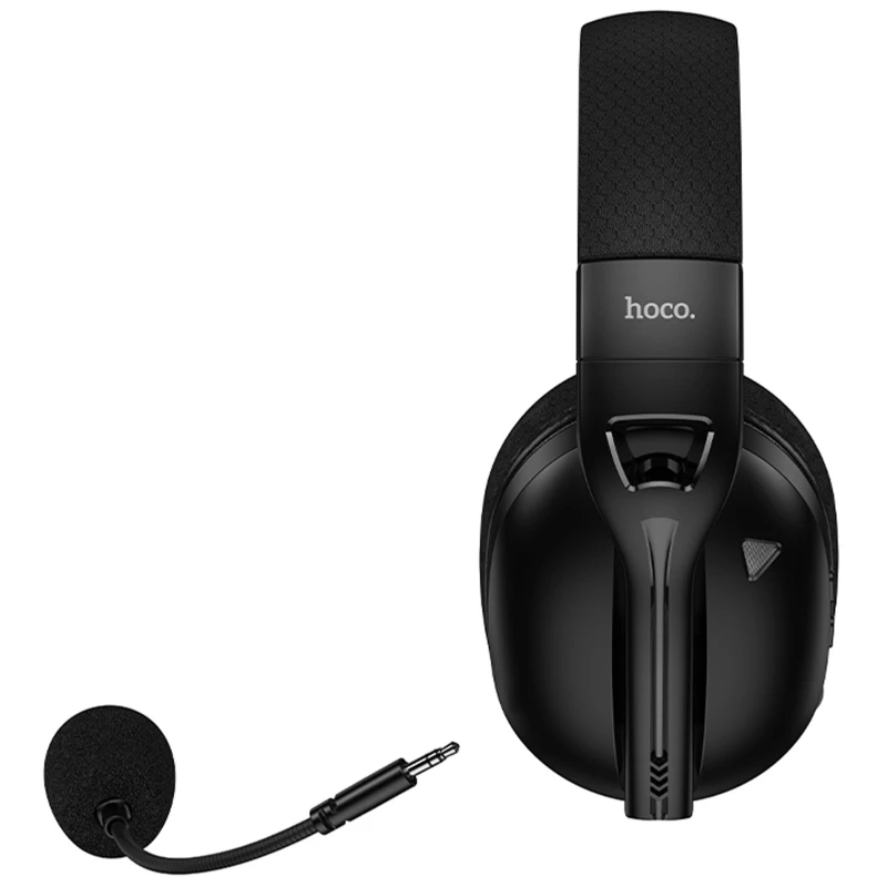 Накладные беспроводные наушники Hoco W114 Magic +3.5mm+2.4G – Black. Фото 5 из 6