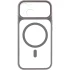 Чохол TPU GETMAN Moon Clear with MagSafe для Apple iPhone 15 (6.1") – Grey. Фото 4 з 7