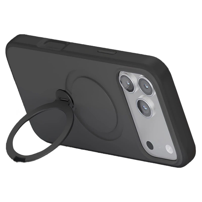 Чохол Ummi Colorful with MagSafe HQ Ring для Apple iPhone 17 Pro (6.3") – Black. Фото 2 з 3