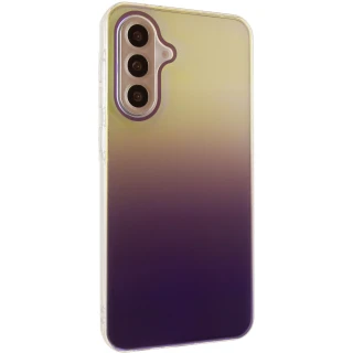 Чехол TPU+PC Glassbend Samsung Galaxy A35 — Brown