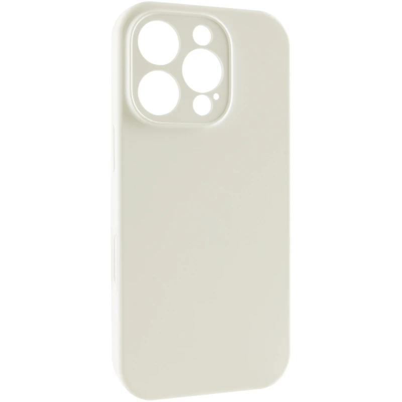 Чохол Silk Full Camera Protective (AA) NO LOGO для Apple iPhone 16 Pro – Бежевий / Antigue White. Фото 1 з 5