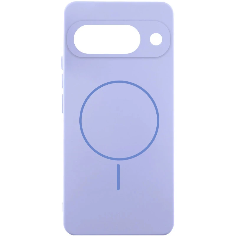 Чохол Silicone Cover Lakshmi Full Camera (AA) with Magnetic Fit для Google Pixel 9 – Бузковий / Dasheen. Фото 1 з 5
