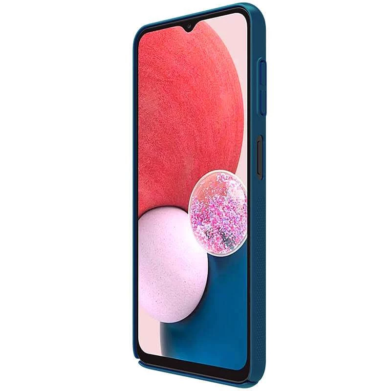 Пластиковая накладка Matte Frost для Samsung Galaxy A13 4G – Бирюзовый / Peacock blue. Фото 4 из 5