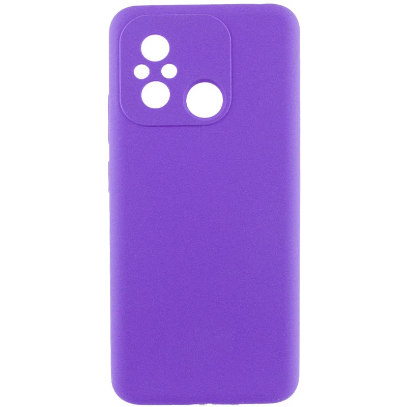 Чохол Silicone Case Lakshmi Premium з закритою камерою на Xiaomi Redmi 12C / Poco C55 – Фіолетовий / Amethyst. Фото 1 з 11
