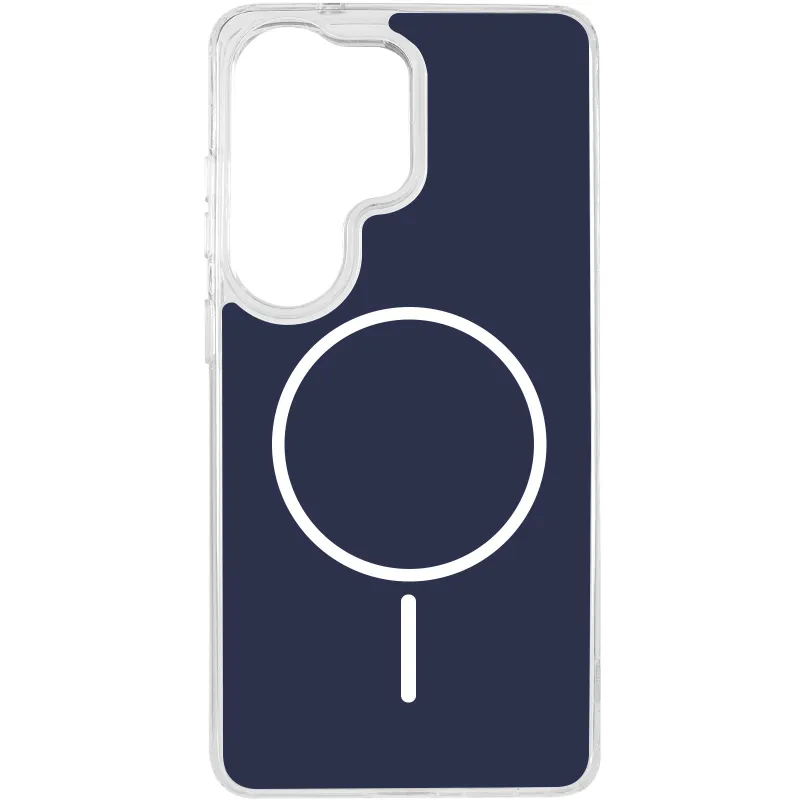 Чехол TPU+PC Nami with MagSafe для Samsung Galaxy S26 Ultra – Midnight Blue. Фото 3 из 6