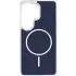 Чехол TPU+PC Nami with MagSafe для Samsung Galaxy S26 Ultra – Midnight Blue. Фото 3 из 6