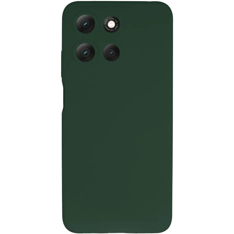 Чехол Silicone Case Lakshmi Premium з закритою камерою на Motorola Moto G15 4G – Зеленый / Cyprus Green. Фото 4 из 8