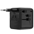 Мережевий універсальний перехідник WIWU UA011 Warrior GaN 25W + 1USB-A/2C – Black. Фото 2 з 4