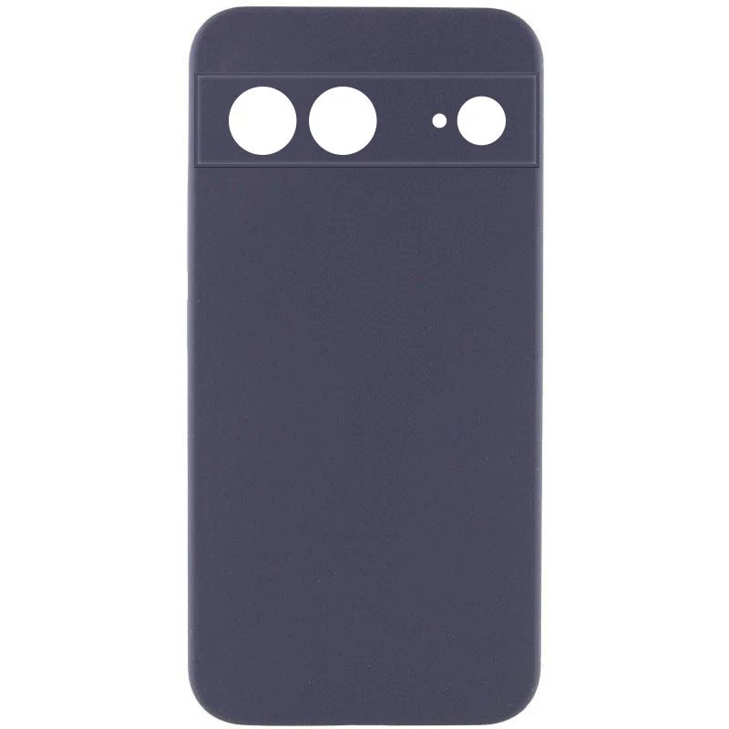 Чохол Silicone Case Lakshmi Premium із закритою камерою для Google Pixel 7a – Сірий / Dark Gray. Фото 2 з 4