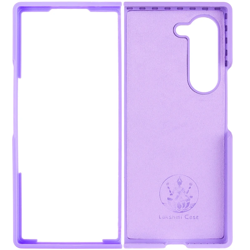 Чохол Foldables Silicone Cover Lakshmi (AAA) для Samsung Galaxy Z Fold5 – Бузковий / Dasheen. Фото 4 з 7