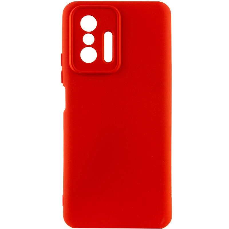 

Чехол Silicone Case Lakshmi с закрытой камерой для Xiaomi 11T / 11T Pro (Красный / Red), Червоний / red