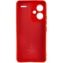 Чохол Silicone Case Lakshmi з закритою камерою на Xiaomi Redmi Note 13 Pro+ – Червоний / Red. Фото 3 з 5