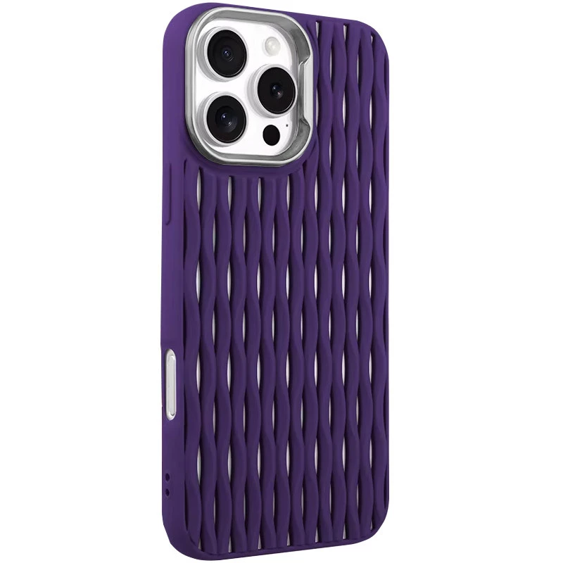 Чехол TPU Ribbio для Apple iPhone 16 – Purple. Фото 1 из 2