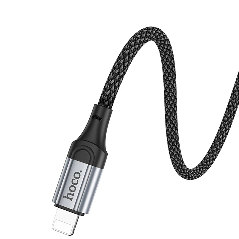 Аудіо кабель Aux Hoco UPA26 Fresh Lightning to 3.5mm (1m) – Black. Фото 5 Аудіо кабель Aux Hoco UPA26 Fresh Lightning to 3.5mm (1m) – Black. Фото 5 з 8