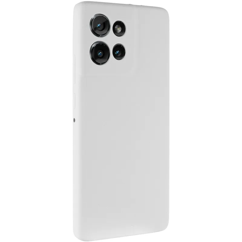 Чохол Silicone Cover Ummi Lakshmi Full Camera (AA) для Motorola Edge 50 – Білий / White. Фото 15 з 17