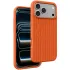 Чохол TPU Knit Case with Magnetic Fit для Apple iPhone 17 Pro Max (6.9") – Orange. Фото 1 з 1