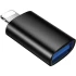 Перехідник Borofone BV26 Lightning Male to USB Female USB2.0 – Black. Фото 2 з 6