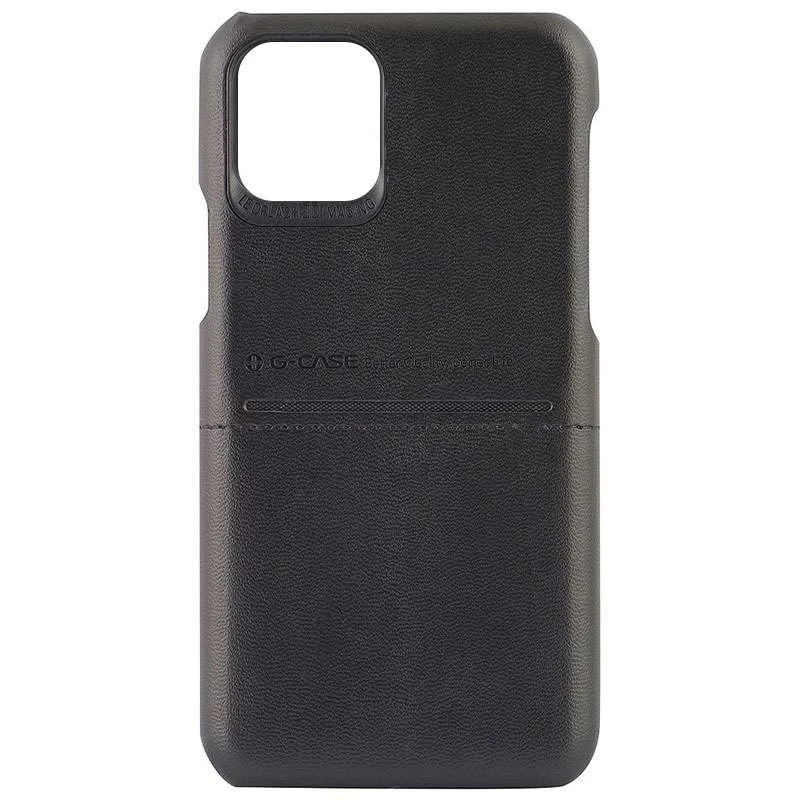 

Кожаная накладка G-Case Cardcool Series для Apple iPhone 13 Pro (6.1") (Черный), Чорний