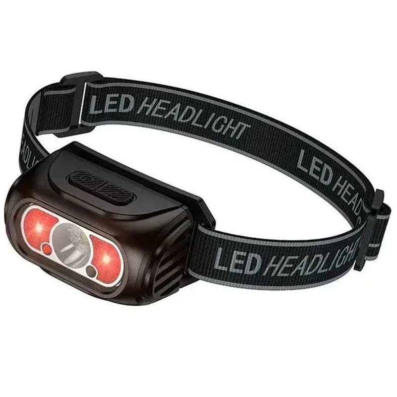 Ліхтар з кріпленням на голову Hoco DL24 (500mAh) – Black. Фото 2 з 4