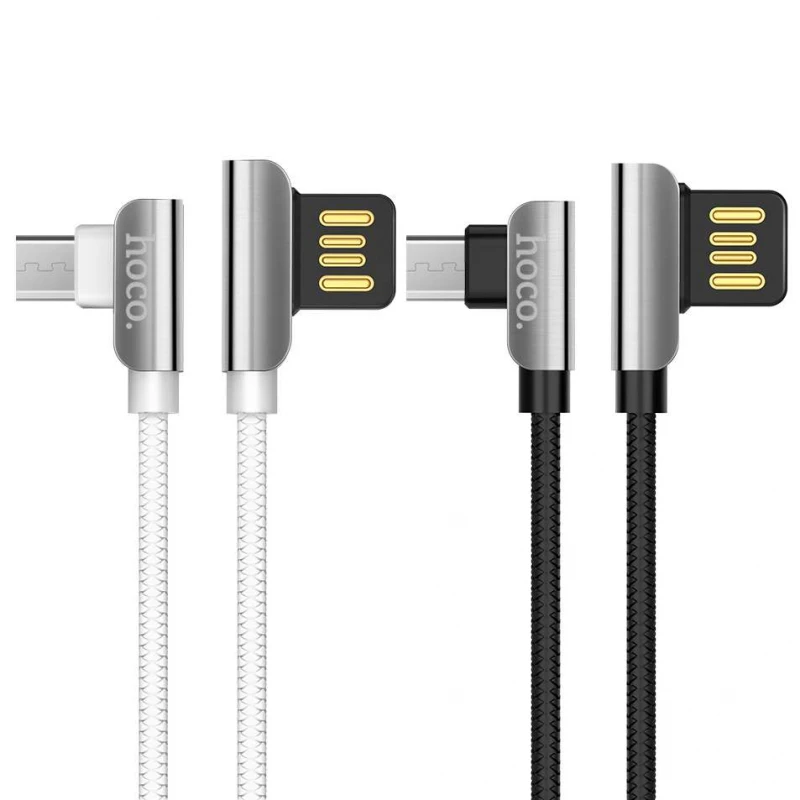 

Дата кабель Hoco U42 Exquisite Steel Micro USB Cable (1.2m)