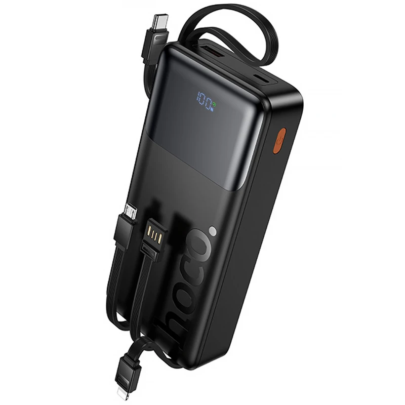 Портативное ЗУ Power Bank Hoco J156A Founder 22.5W+PD20W with 4 cables 20000 mAh фото 1 из 1