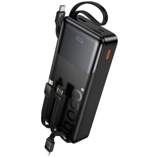 Портативное ЗУ Power Bank Hoco J156A Founder 22.5W+PD20W with 4 cables 20000 mAh фото 1 из 6