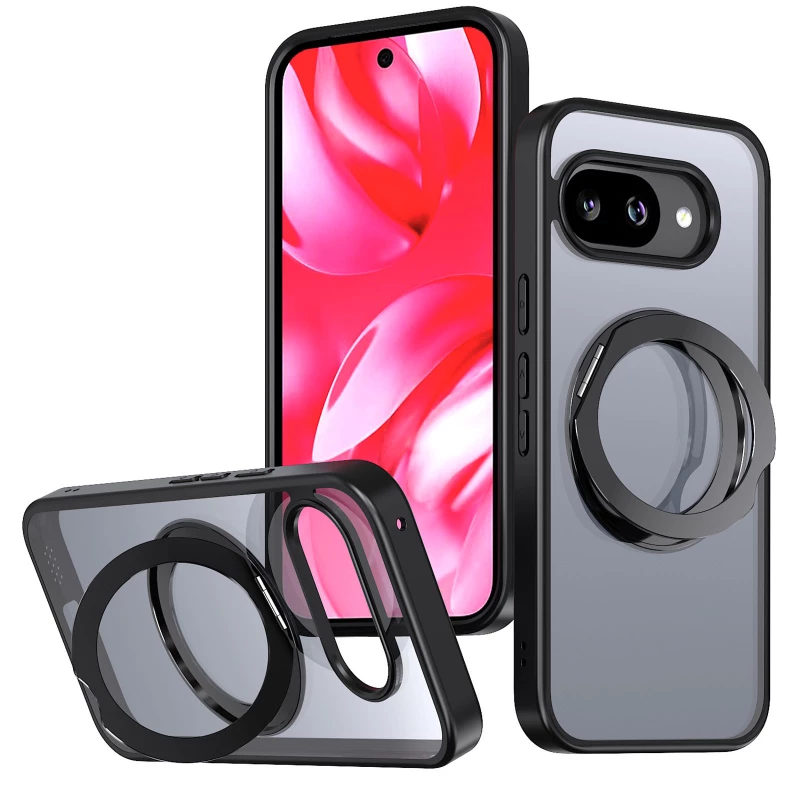 Чехол TPU+PC Aura Fold для Google Pixel 9a – Black. Фото 2 Чехол TPU+PC Aura Fold для Google Pixel 9a – Black. Фото 2 из 7