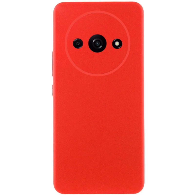 

Чехол Silicone Case Lakshmi Premium з закритою камерою на Xiaomi Redmi A3 (Красный / Red), Червоний / red