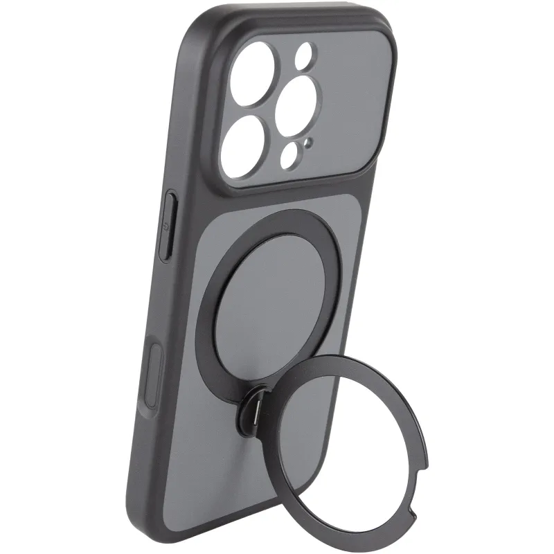 Чохол Ummi Full Camera with Magnetic Fit HQ Ring для Apple iPhone 16 Pro Max – Black. Фото 7 з 10