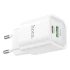 СЗУ Hoco C149A Charm PD30W+QC3.0 (1USB-A/1C) – White. Фото 4 из 6