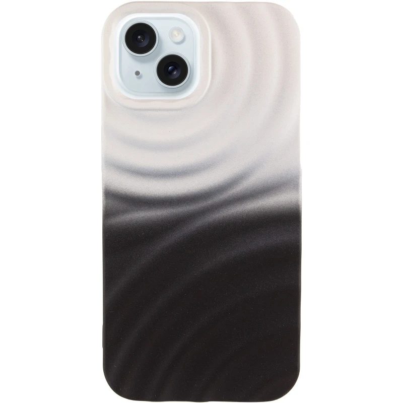 Чохол TPU ColorWave для Apple iPhone 15 (6.1") – White / Black. Фото 3 з 6
