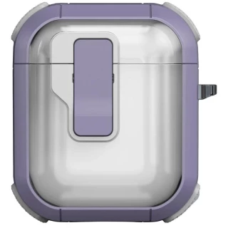 Футляр протиударний Locking Button для навушників Airpods 1/2 фото 1 з 1
