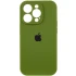 Чохол Silicone Case з захистом камери на Apple iPhone 17 Pro Max (6.9") – Зелений / Dark Olive. Фото 1 з 1
