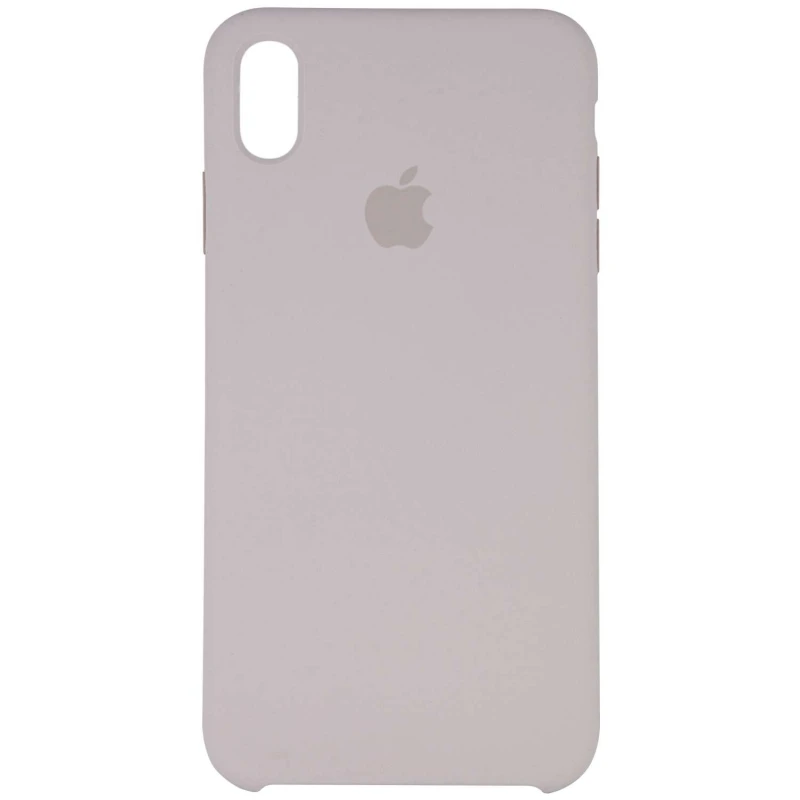 

Чохол Silicone Case Premium на Apple iPhone XS Max (6.5") (Сірий / Stone)