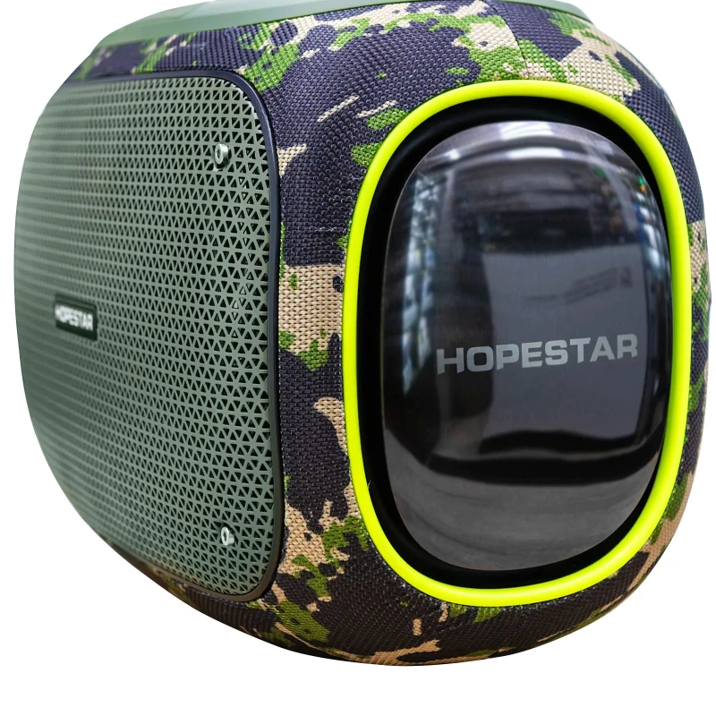 Bluetooth колонка Hopestar PartyBox 120W – Army. Фото 3 з 7