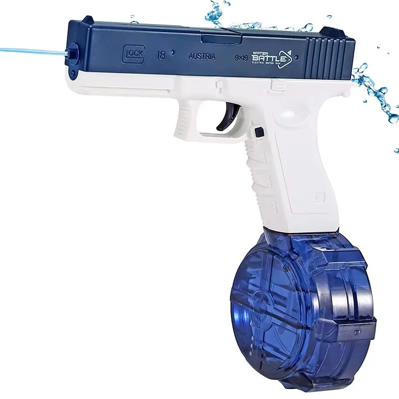 

Водный аккумуляторный пистолет Glock Water Gun (250ml) with lithium battery (Blue)