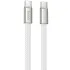 Дата кабель Hoco X125 Exceso Type-C to Type-C 60W (1m) – White. Фото 1 из 4