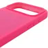 Чехол Silk Duo Color (AA) NO LOGO with Magnetic Fit для Apple iPhone 17 Pro Max (6.9") – Barbie Pink. Фото 4 из 5