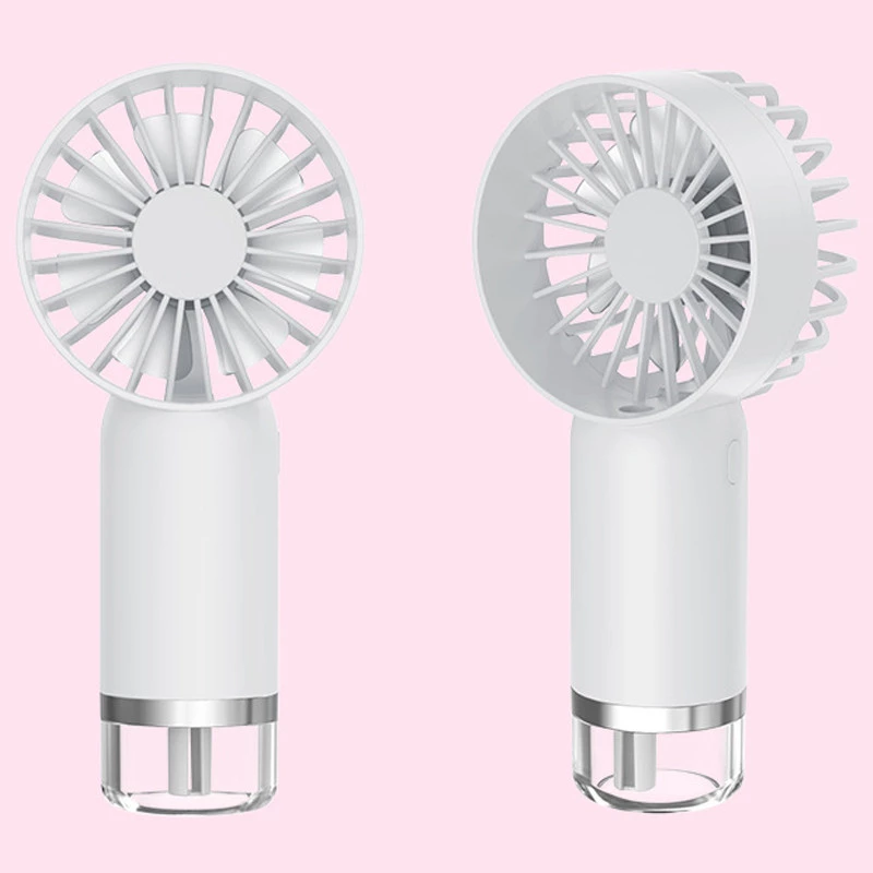 Портативний вентилятор SL610 з водяним охолодженням 500mAh – White. Фото 5 з 6