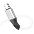 Дата кабель Hoco X86 Spear Type-C to Type-C 60W (1m) – White. Фото 3 из 4