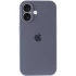 Чохол Silicone Case з захистом камери на Apple iPhone 16 Plus – Сірий / Lavender Gray. Фото 5 з 8