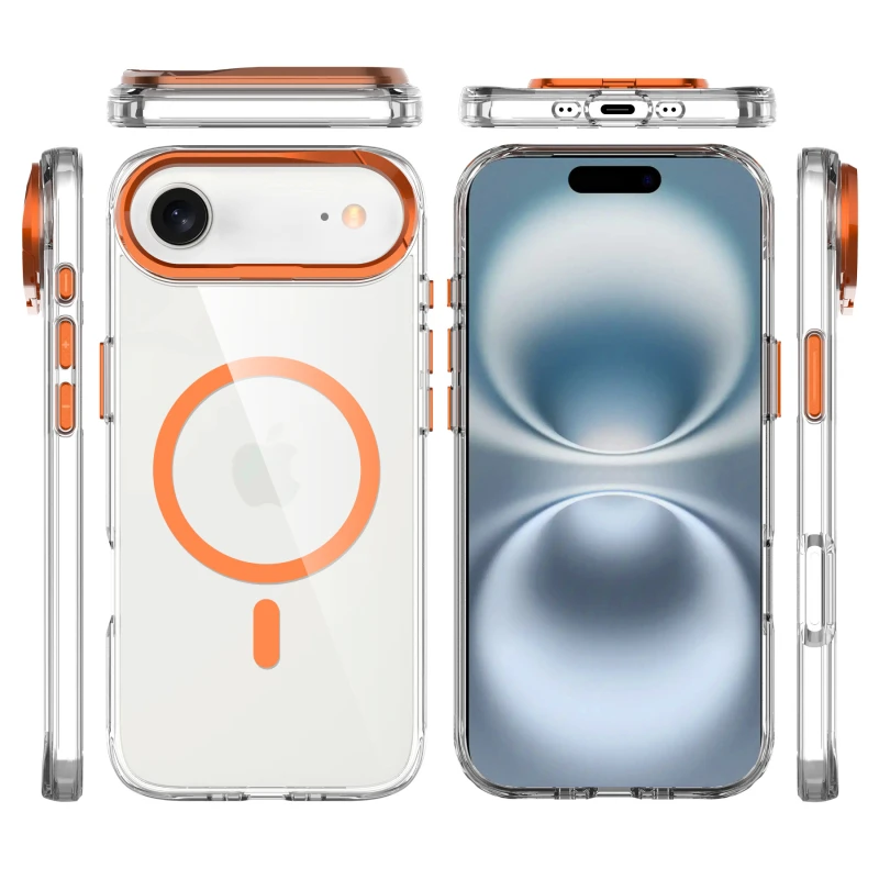 Чехол Space Case Peak with MagSafe Apple iPhone 17 Air (6.5") – Papaya. Фото 6 из 6