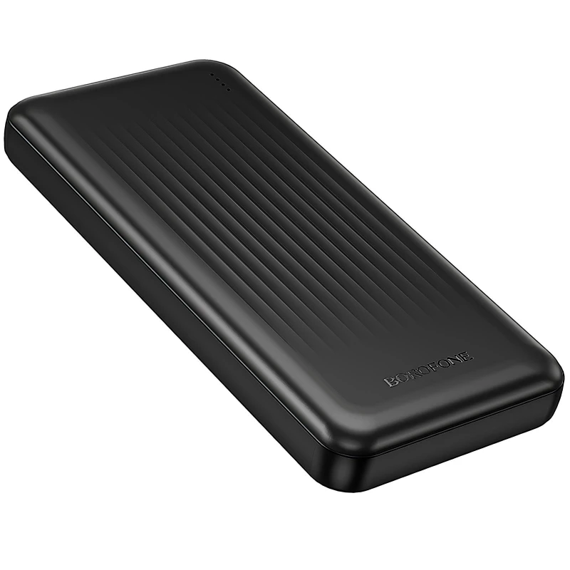 Портативний ЗП Power Bank Borofone BJ80 Starlight 22.5W+PD20W 10000 mAh – Black. Фото 3 з 5