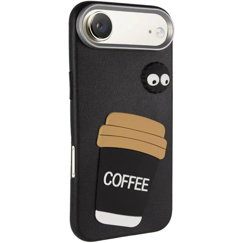 Чохол Labubu Toys для Apple iPhone 17 Air (6.5") – Coffee / Black. Фото 3 з 7