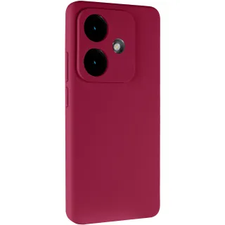 Чохол Silicone Cover Ummi Lakshmi Full Camera (AA) для Xiaomi Redmi Note 17 — Бордовий / Marsala