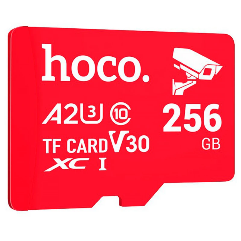 Карта пам'яті Hoco microSDHC Class 10 - 256GB (без адаптера) фото 1 з 1